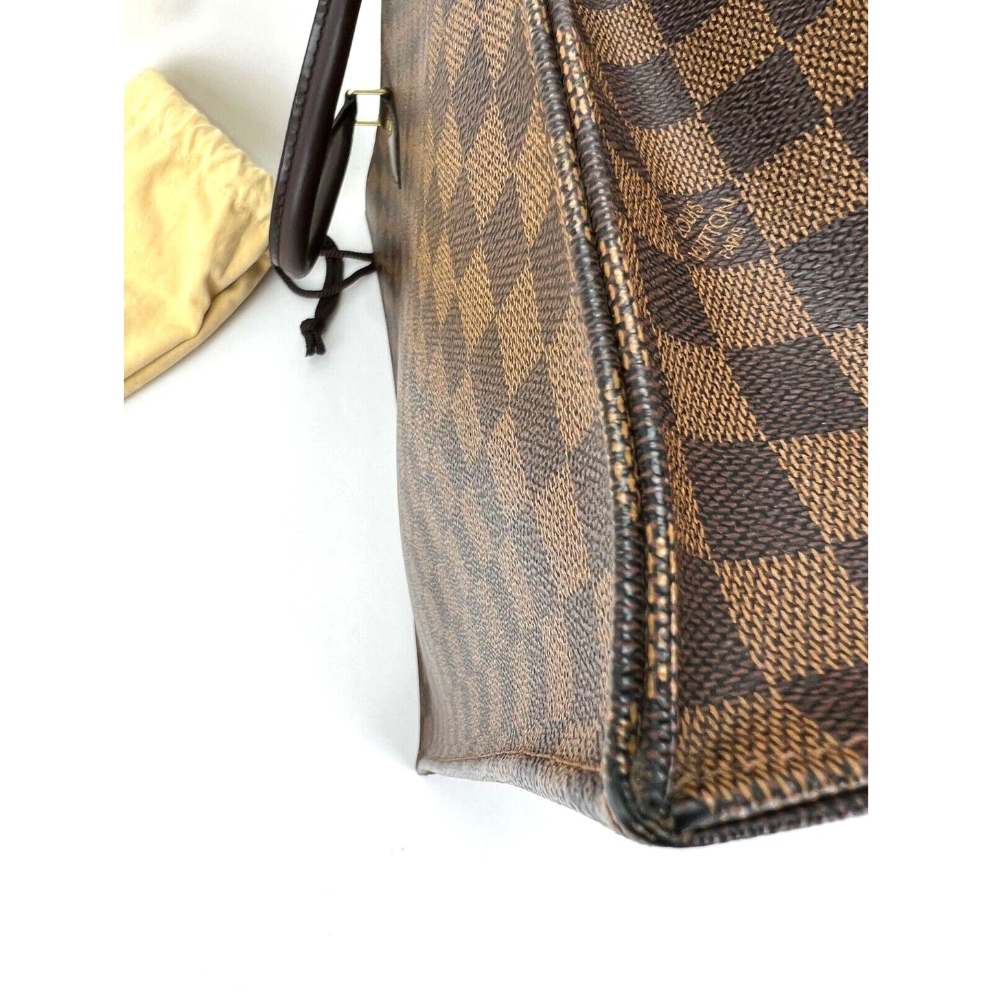 
                  
                    Louis Vuitton Sac Plat Damier Ebene Canvas Shopping Tote Bag
                  
                