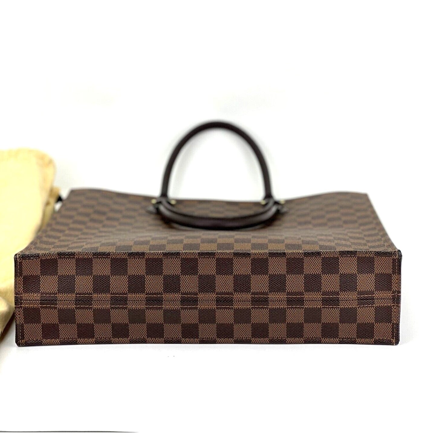 
                  
                    Louis Vuitton Sac Plat Damier Ebene Canvas Shopping Tote Bag
                  
                