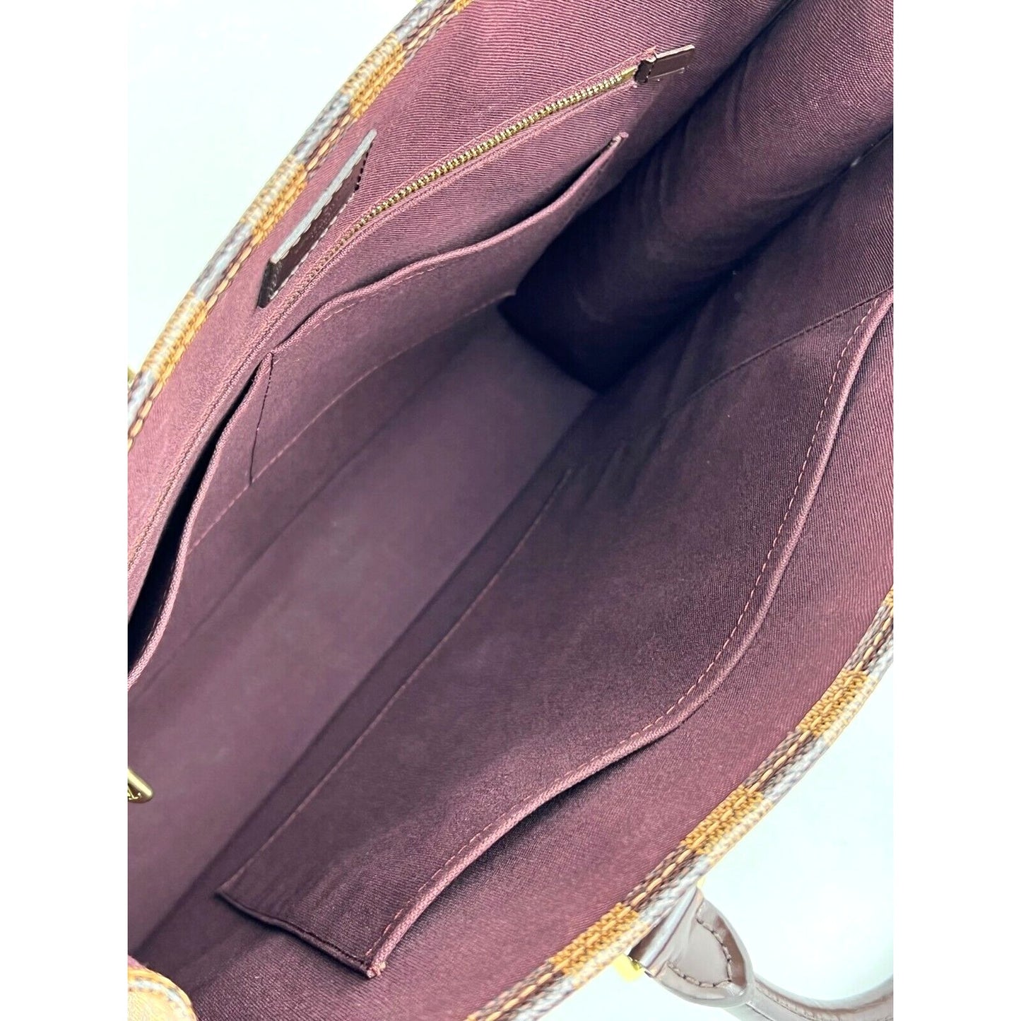 
                  
                    Louis Vuitton Sac Plat Damier Ebene Canvas Shopping Tote Bag
                  
                