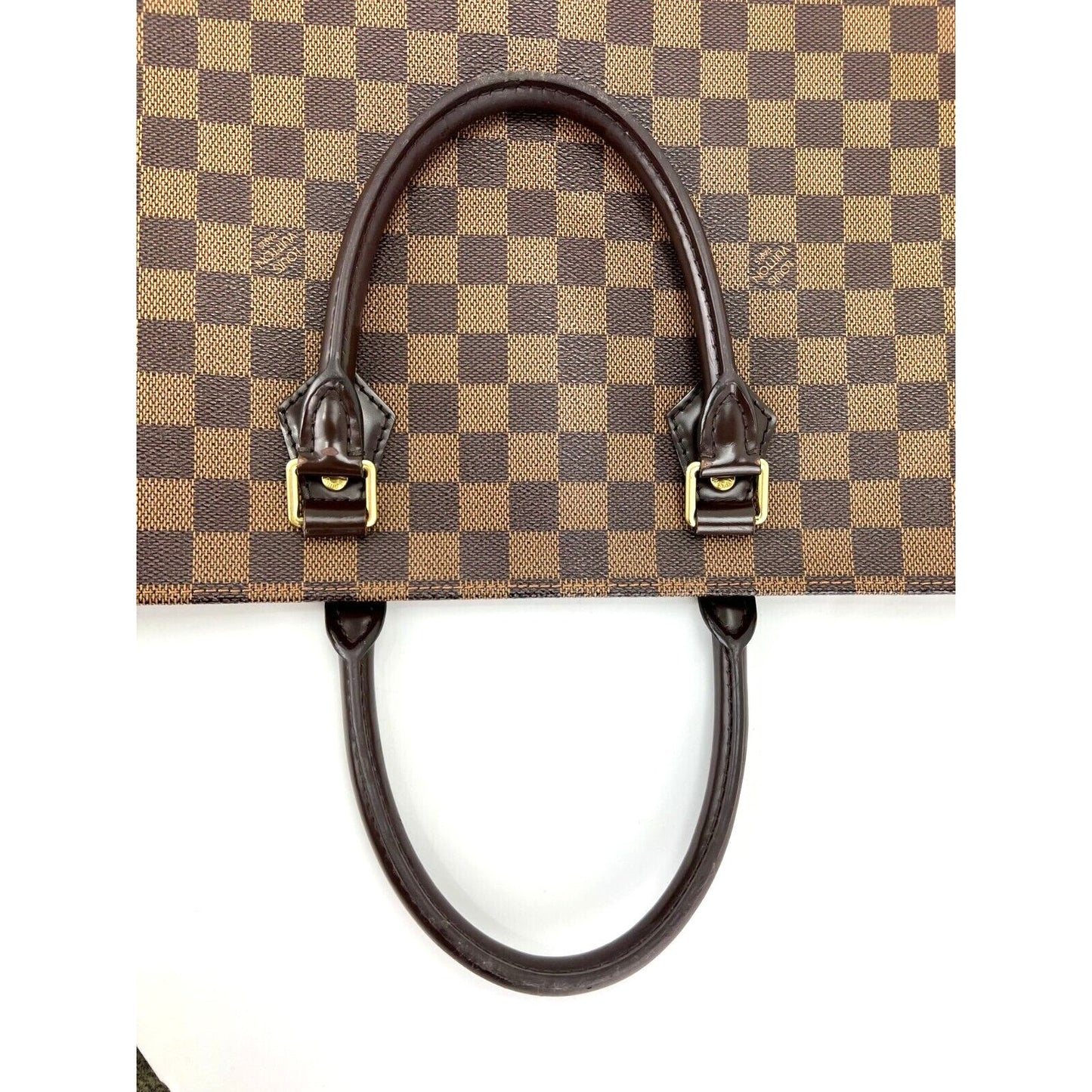 
                  
                    Louis Vuitton Sac Plat Damier Ebene Canvas Shopping Tote Bag
                  
                