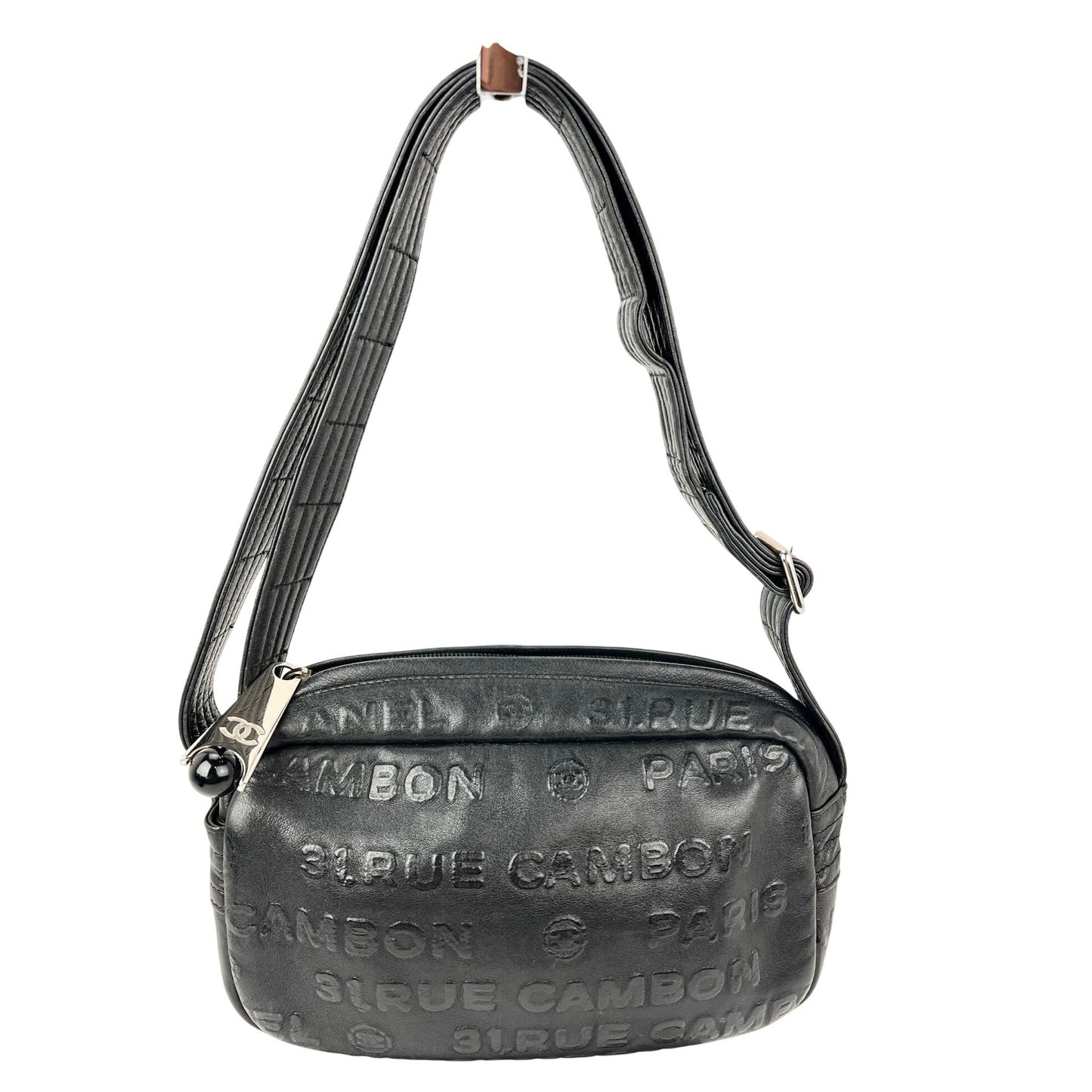 
                  
                    Chanel Unlimited Camera Black Lambskin Vintage Shoulder Bag
                  
                