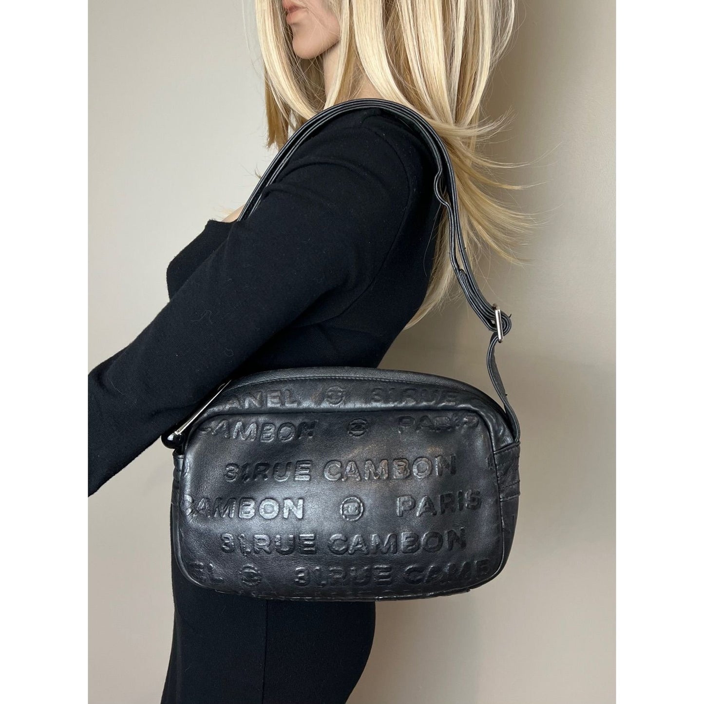 
                  
                    Chanel Unlimited Camera Black Lambskin Vintage Shoulder Bag
                  
                