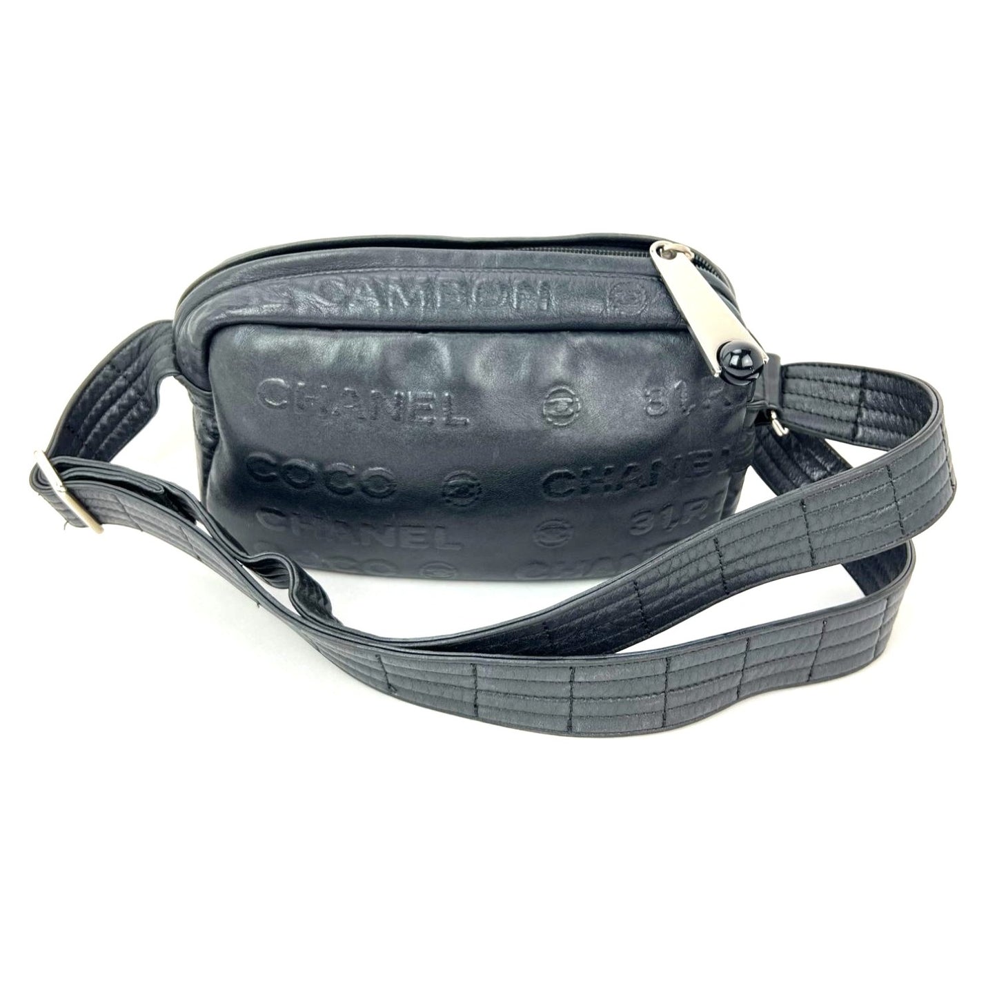 
                  
                    Chanel Unlimited Camera Black Lambskin Vintage Shoulder Bag
                  
                