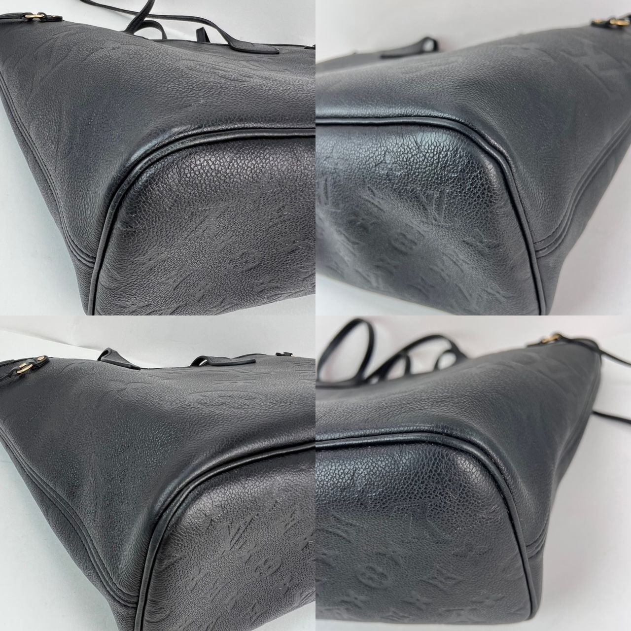 
                  
                    Louis Vuitton Neverfull MM Giant Monogram Black Empriente Leather Tote
                  
                