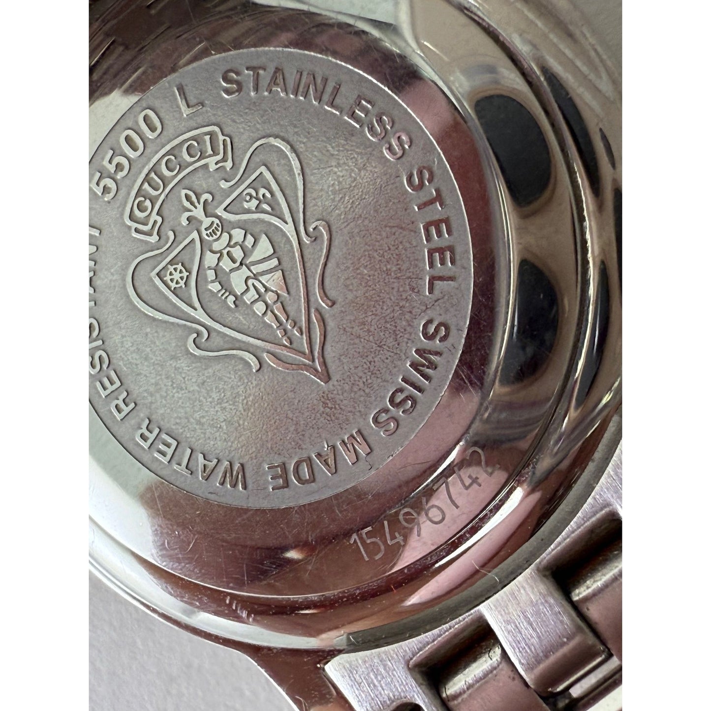 
                  
                    Gucci 5500L Ladies G-Class Two Tone Quartz Watch
                  
                