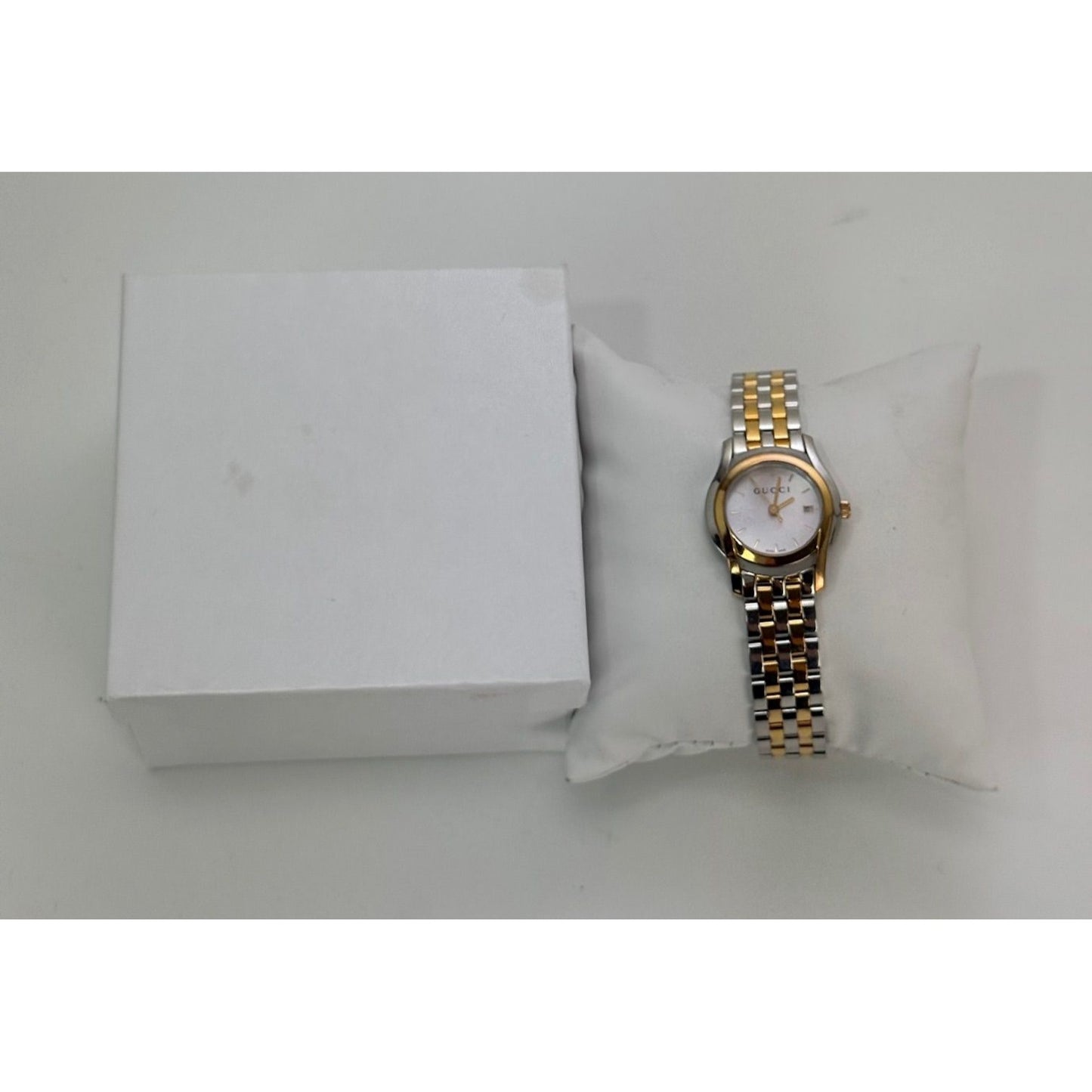 
                  
                    Gucci 5500L Ladies G-Class Two Tone Quartz Watch
                  
                