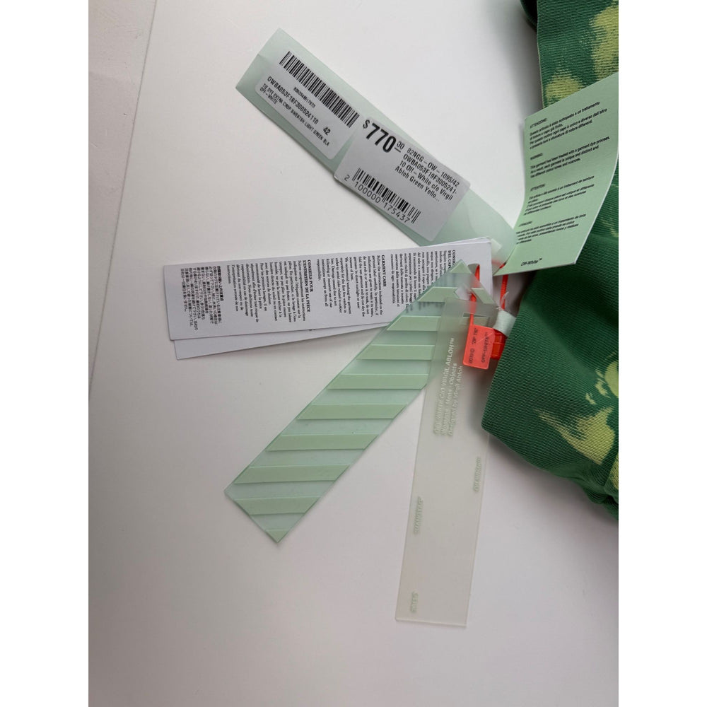 
                  
                    OFF White Tye Dye Xtra Crop Sweatsh Light Green Sweatshirt
                  
                