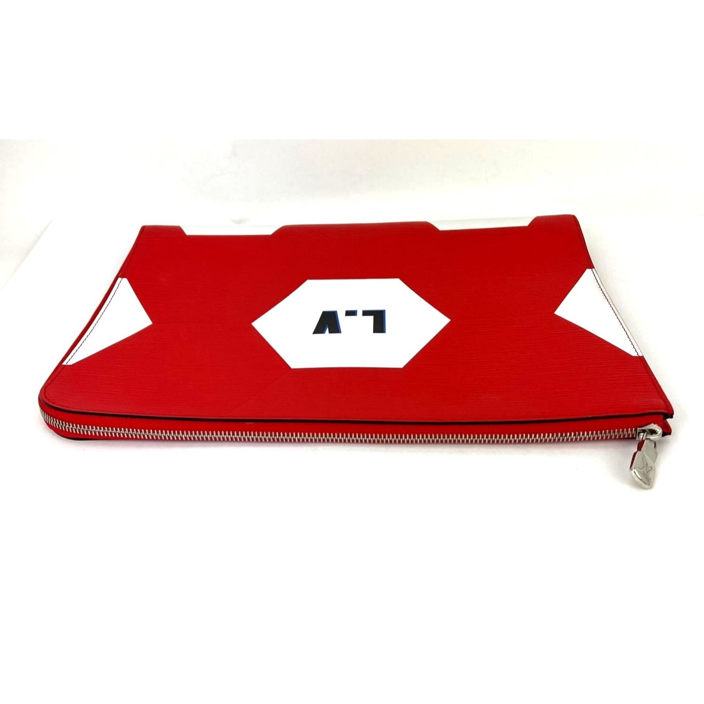 
                  
                    Louis Vuitton Fifa World Cup Pochette Jour epi Red Leather Clutch
                  
                