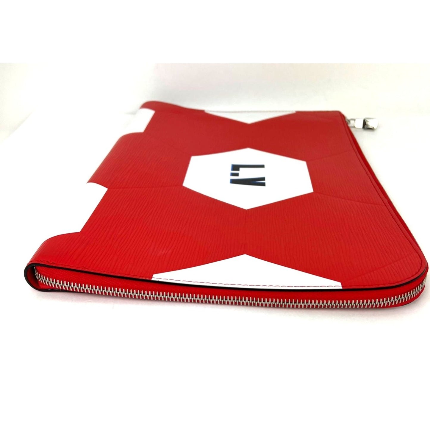 
                  
                    Louis Vuitton Fifa World Cup Pochette Jour epi Red Leather Clutch
                  
                