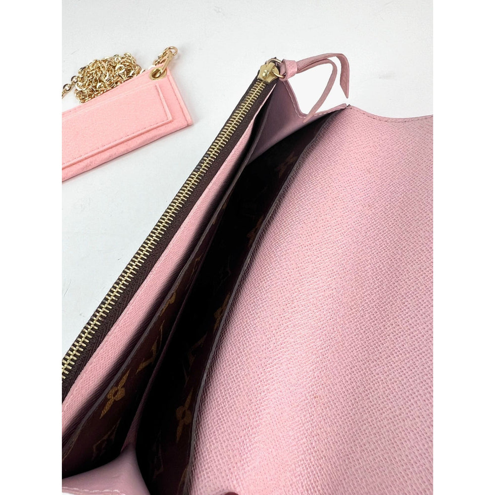 
                  
                    Louis Vuitton Emilie Monogram Rose Ballerine Wallet Clutch
                  
                