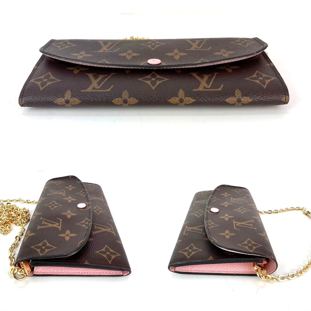 
                  
                    Louis Vuitton Emilie Monogram Rose Ballerine Wallet Clutch
                  
                