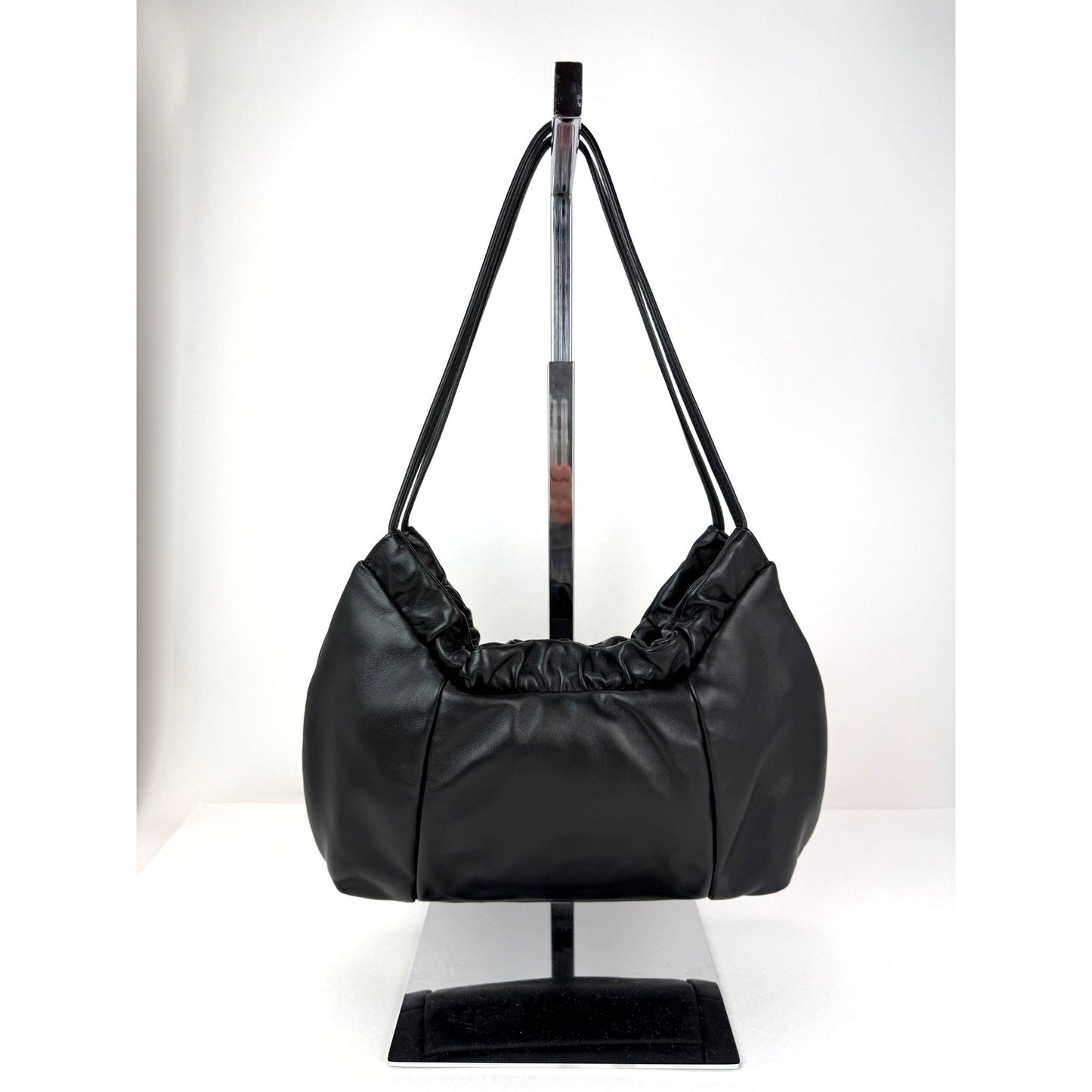
                  
                    Miu Miu Nappa Black Leather Hobo Bag
                  
                