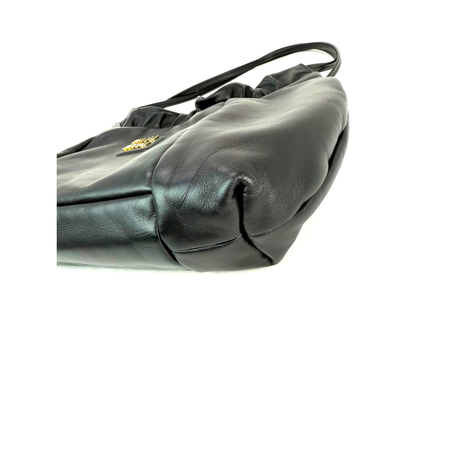 
                  
                    Miu Miu Nappa Black Leather Hobo Bag
                  
                