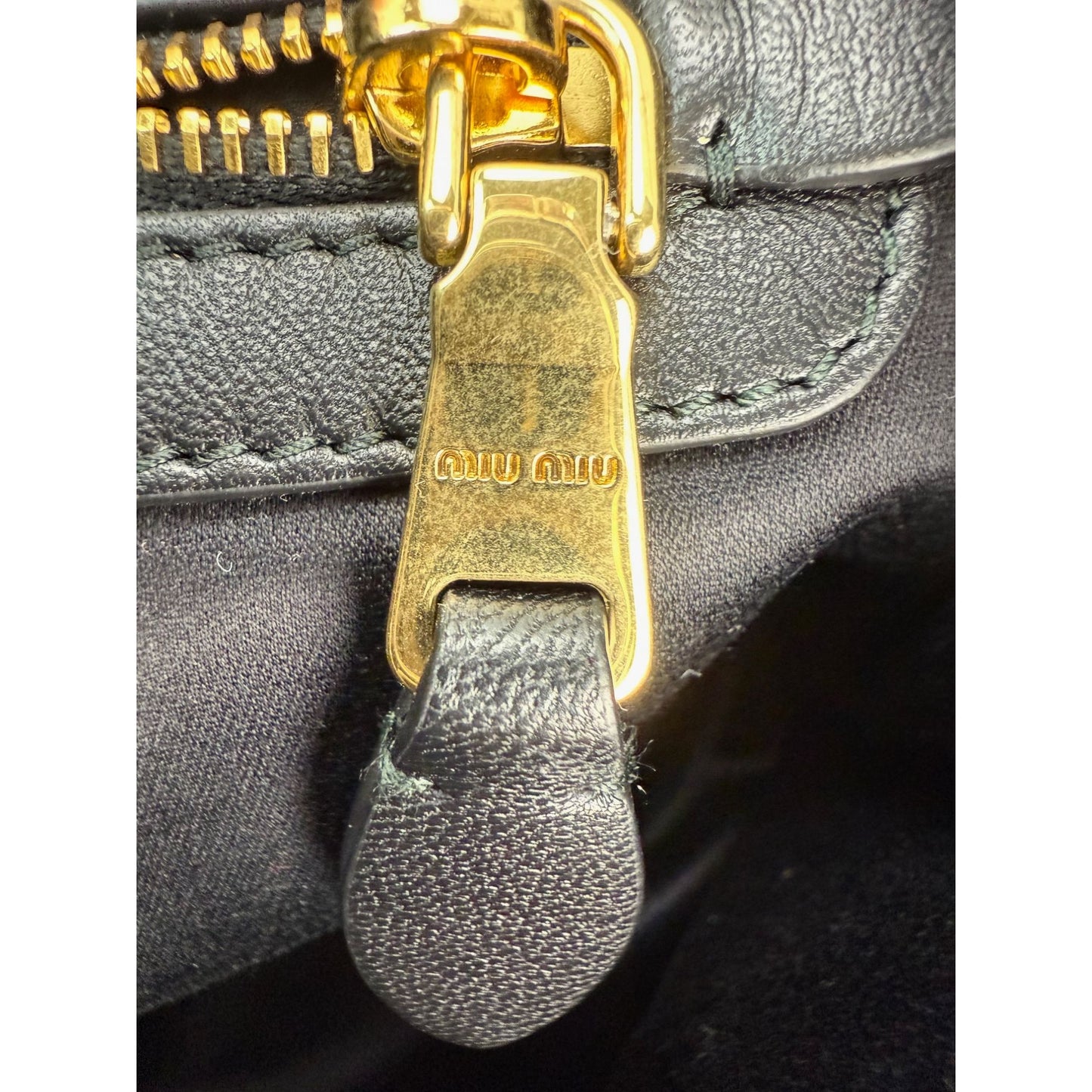 
                  
                    Miu Miu Nappa Black Leather Hobo Bag
                  
                