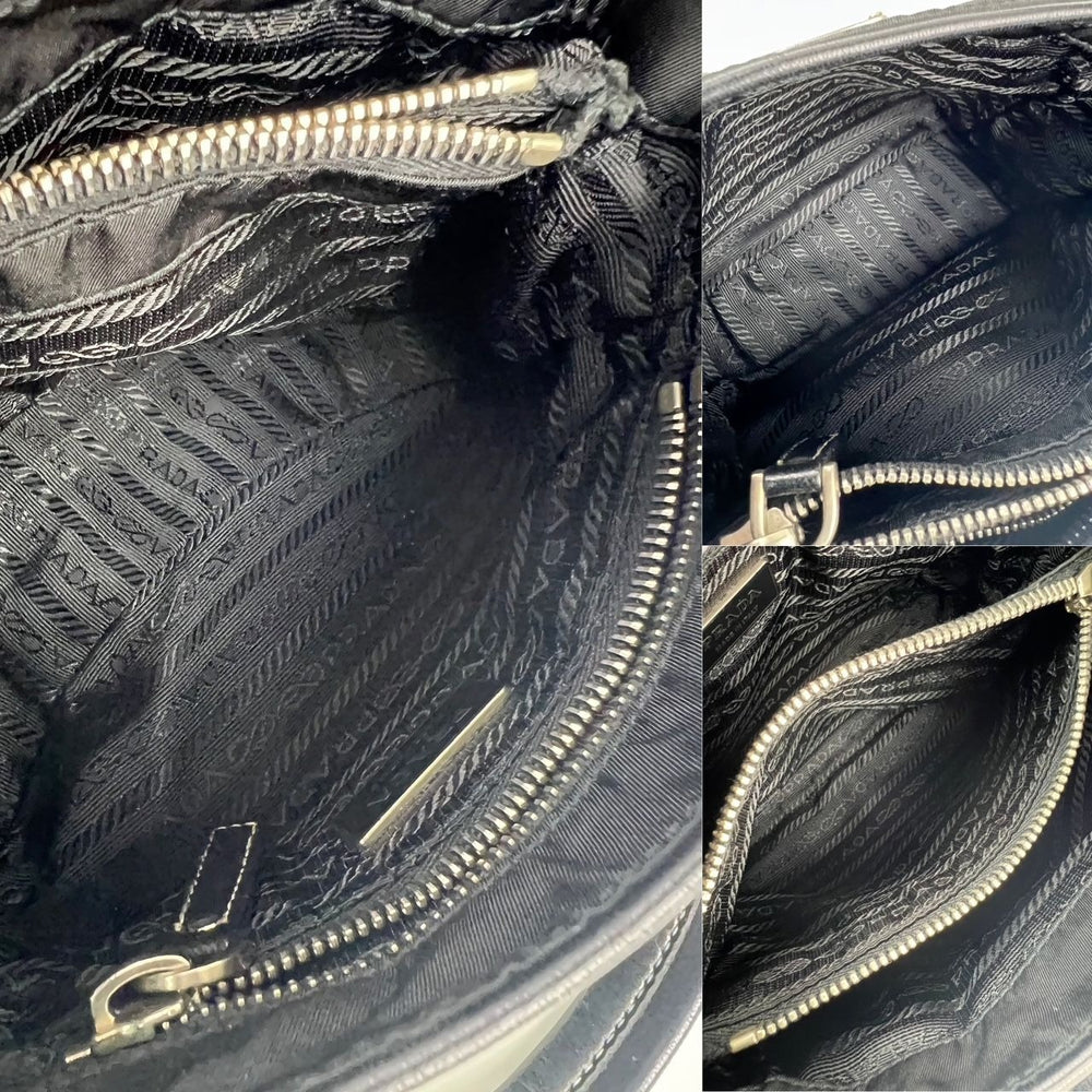 
                  
                    Prada Tessuto Small Nylon tassel Black Shoulder Bag
                  
                