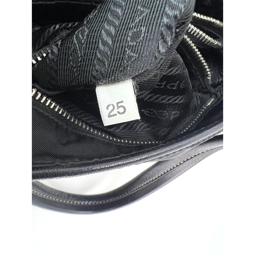 
                  
                    Prada Tessuto Small Nylon tassel Black Shoulder Bag
                  
                