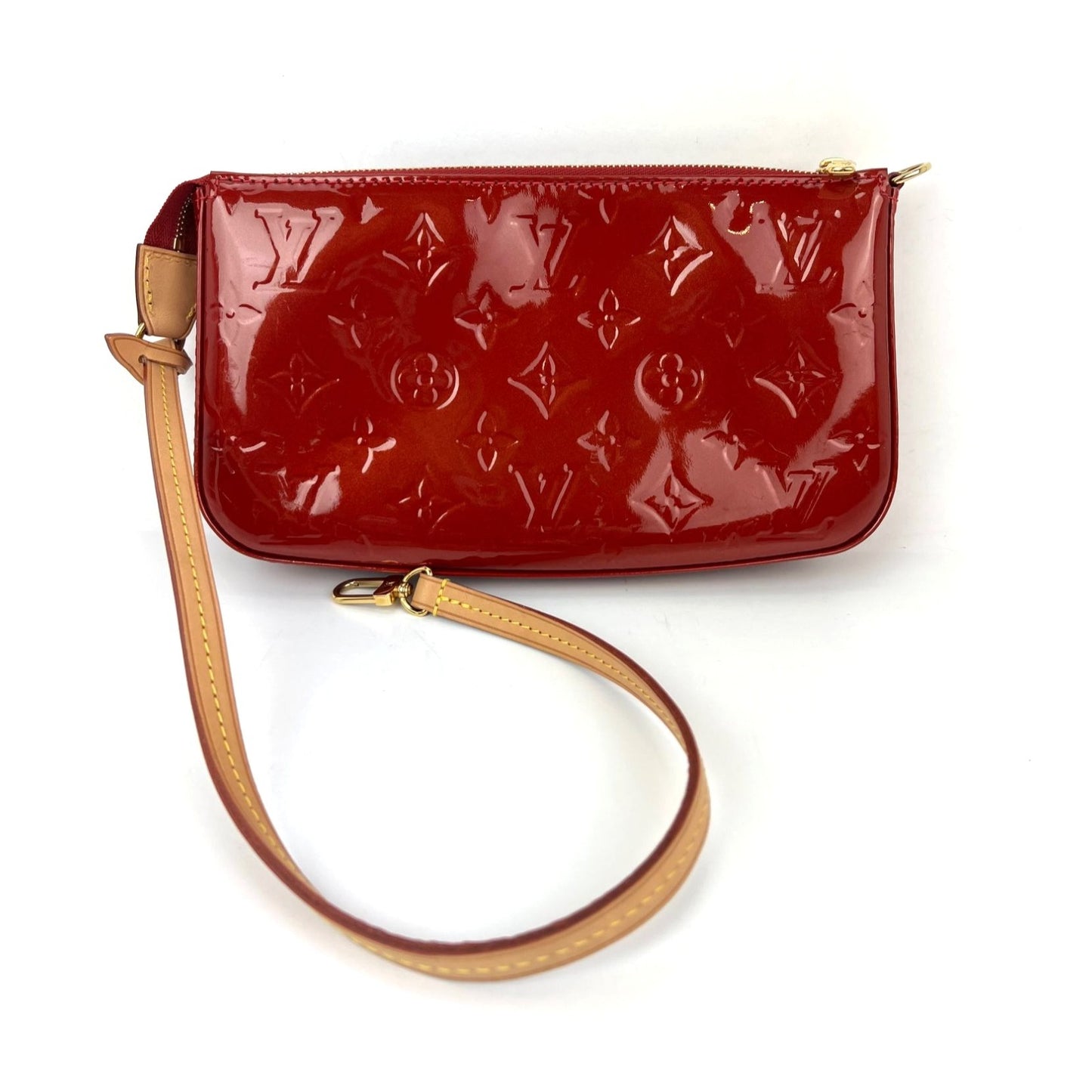 
                  
                    Louis Vuitton Pochette Accessories NM Vernis Rose Indien Shoulder Bag
                  
                