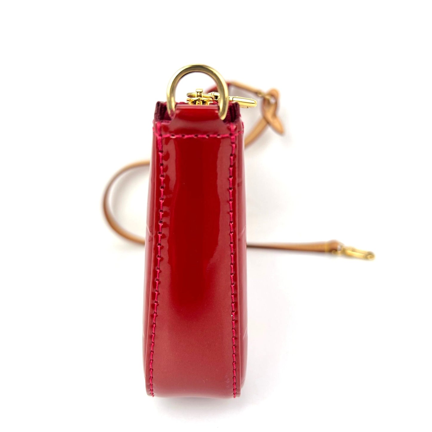 
                  
                    Louis Vuitton Pochette Accessories NM Vernis Rose Indien Shoulder Bag
                  
                