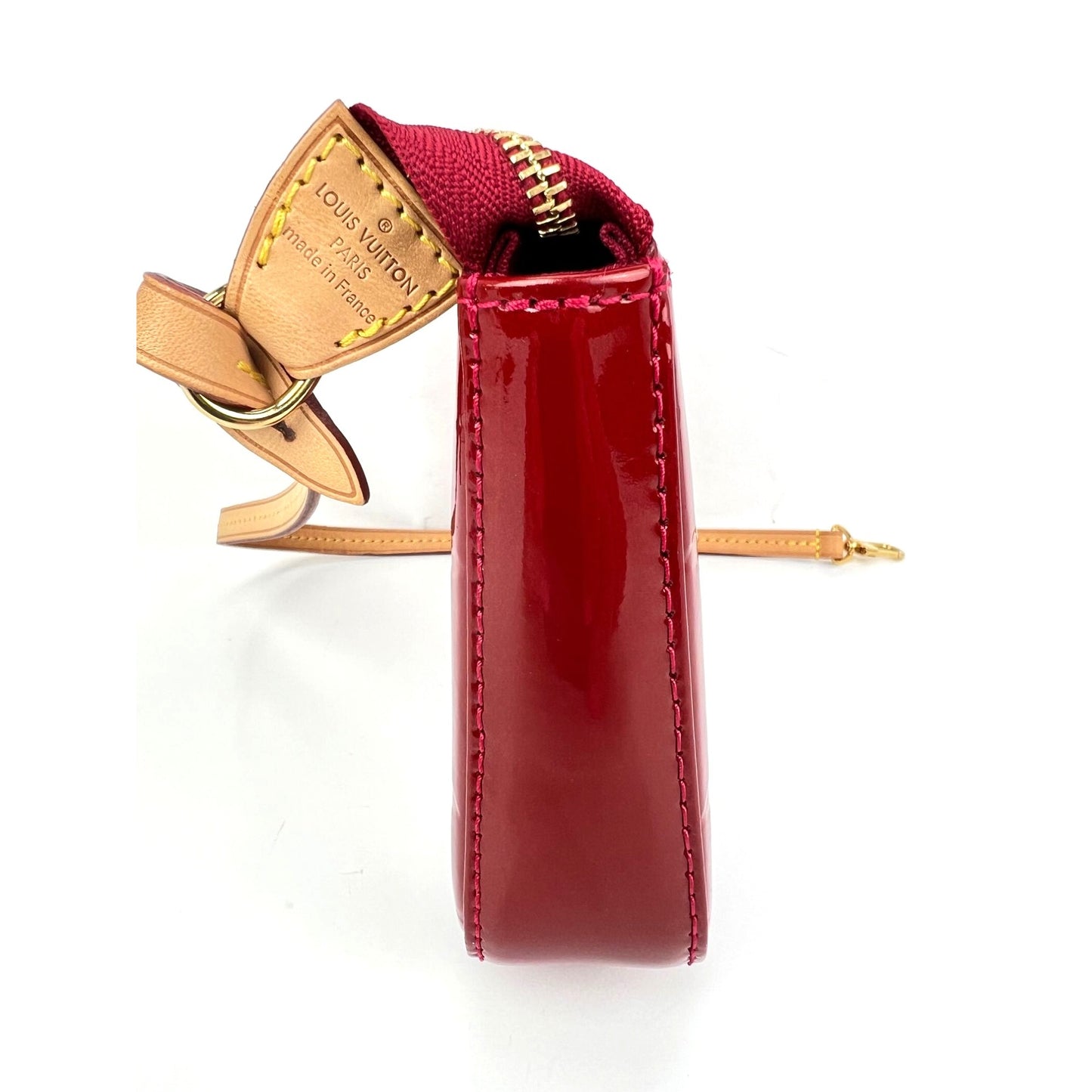 
                  
                    Louis Vuitton Pochette Accessories NM Vernis Rose Indien Shoulder Bag
                  
                