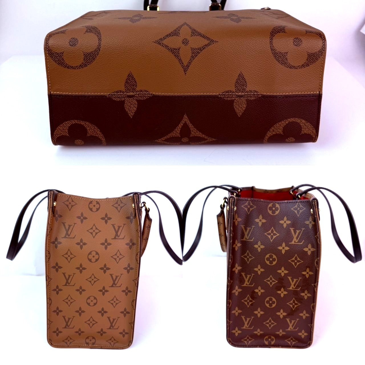 
                  
                    Louis Vuitton ONTHEGO MM Reverse Giant Monogram Tote
                  
                