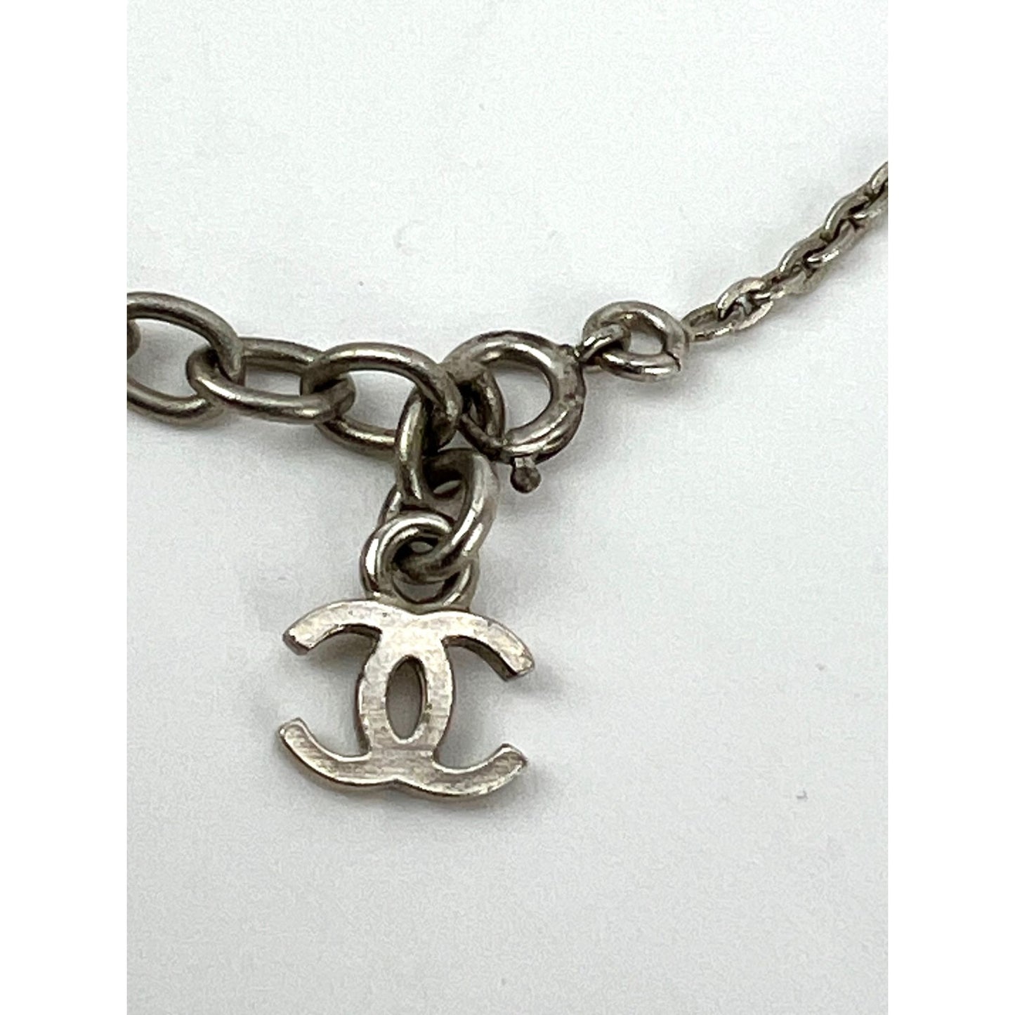 
                  
                    Chanel Mother of Pearl Camellia Pendant Necklace
                  
                