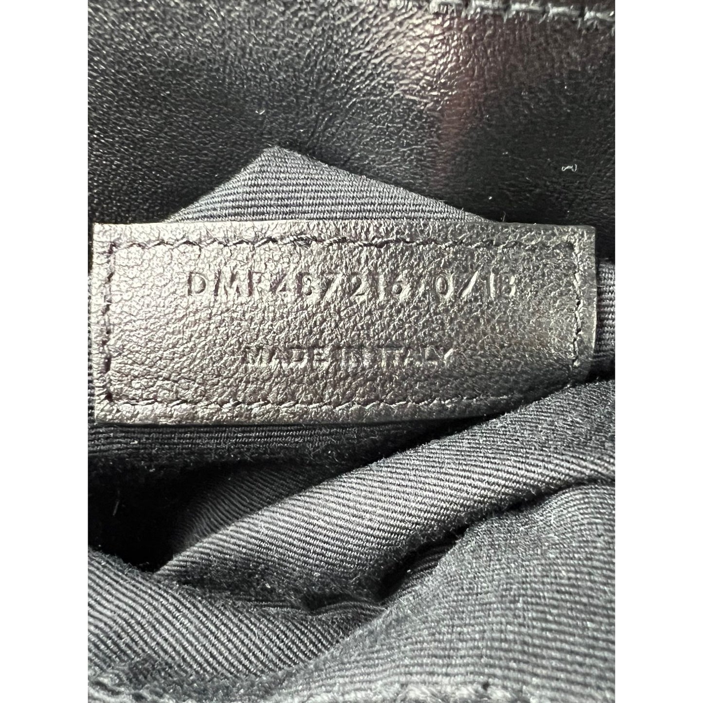 
                  
                    Saint Laurent Medium Loulou Bag Quilted Black Leather Monochrome YSL Flap
                  
                