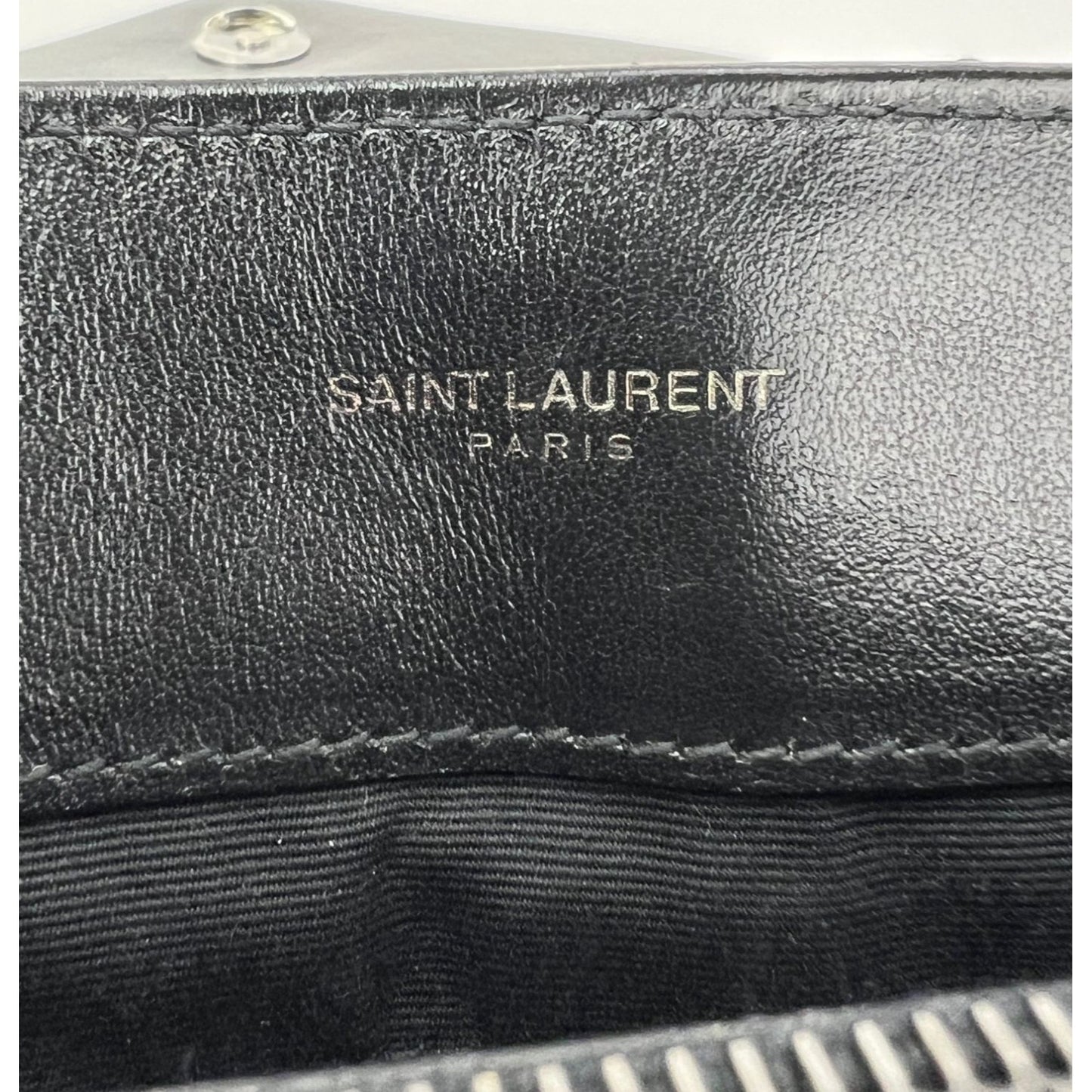 
                  
                    Saint Laurent Medium Loulou Bag Quilted Black Leather Monochrome YSL Flap
                  
                