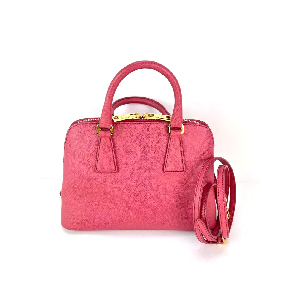 
                  
                    Prada Saffiano Lux Promenade Small Pink Crossbody Hand Bag
                  
                