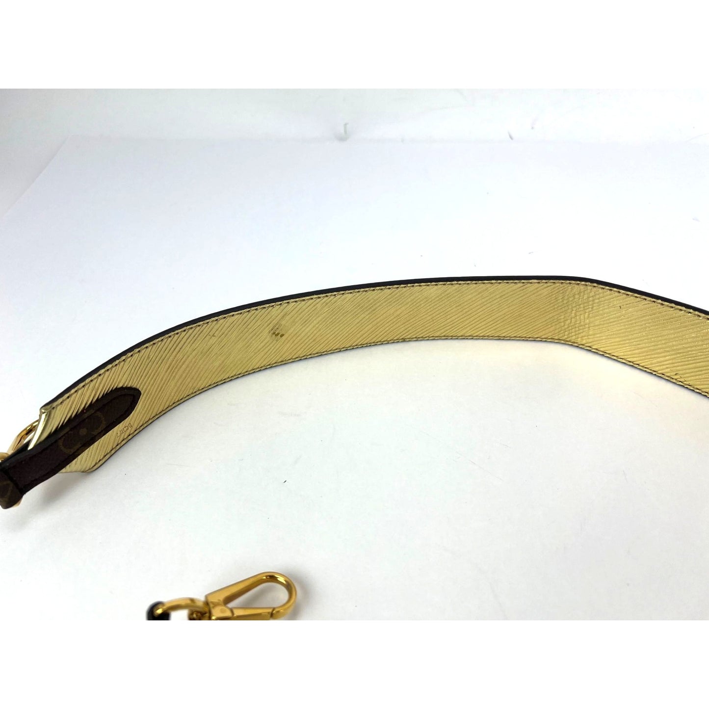
                  
                    Louis Vuitton Bandouliere Reversible Monogram Gold Epi Leather Shoulder Strap Brown
                  
                
