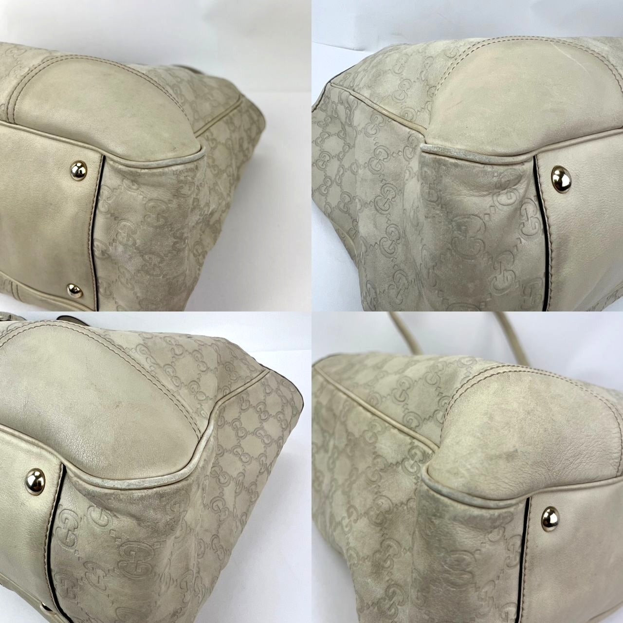 
                  
                    Gucci Guccissima Large Princy White Leather Tote Bag
                  
                