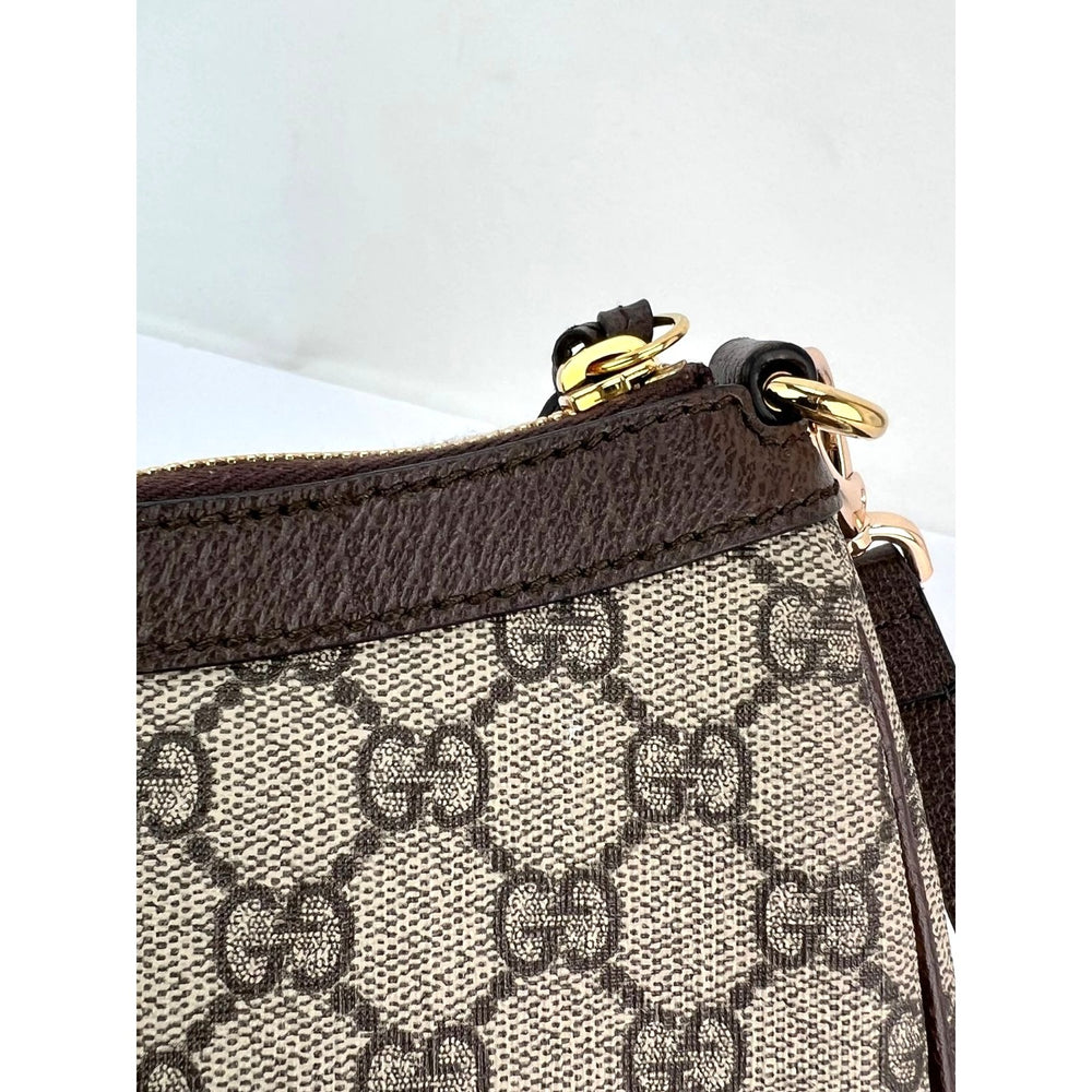 
                  
                    Gucci GG Supreme Small Ophidia Hobo Beige Ebony Shoulder Bag
                  
                