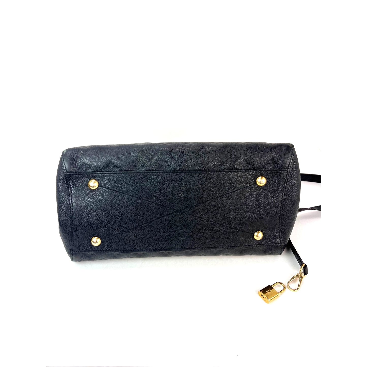 
                  
                    Louis Vuitton Montaigne GM Black Empriente Leather Shouder bag
                  
                