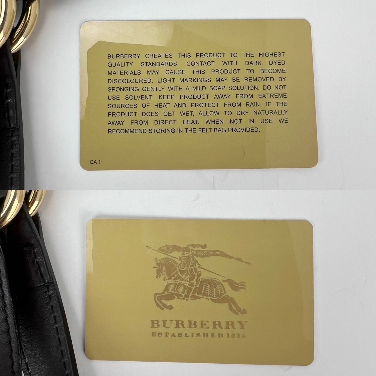 
                  
                    Burberry haymarket Check Small Onslow Brown Tote Bag
                  
                