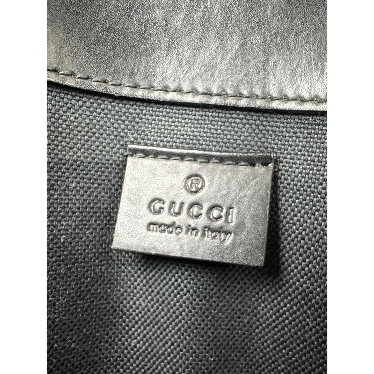 
                  
                    Gucci GG Supreme Web Slim Black Grey Belt Bag
                  
                