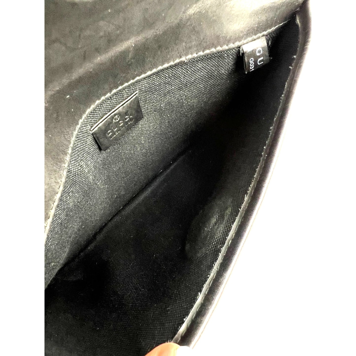 
                  
                    Gucci GG Supreme Web Slim Black Grey Belt Bag
                  
                