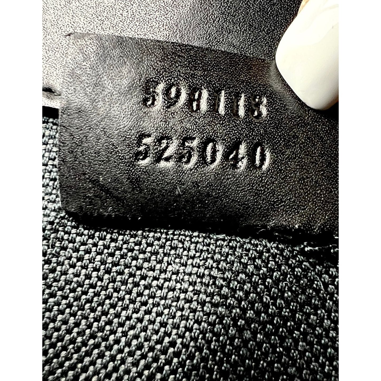 
                  
                    Gucci GG Supreme Web Slim Black Grey Belt Bag
                  
                