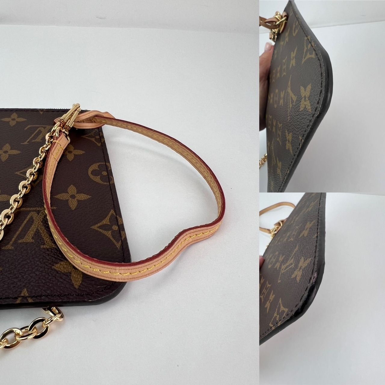 
                  
                    Louis Vuitton Monogram Pochette from Neverfull Clutch Bag
                  
                