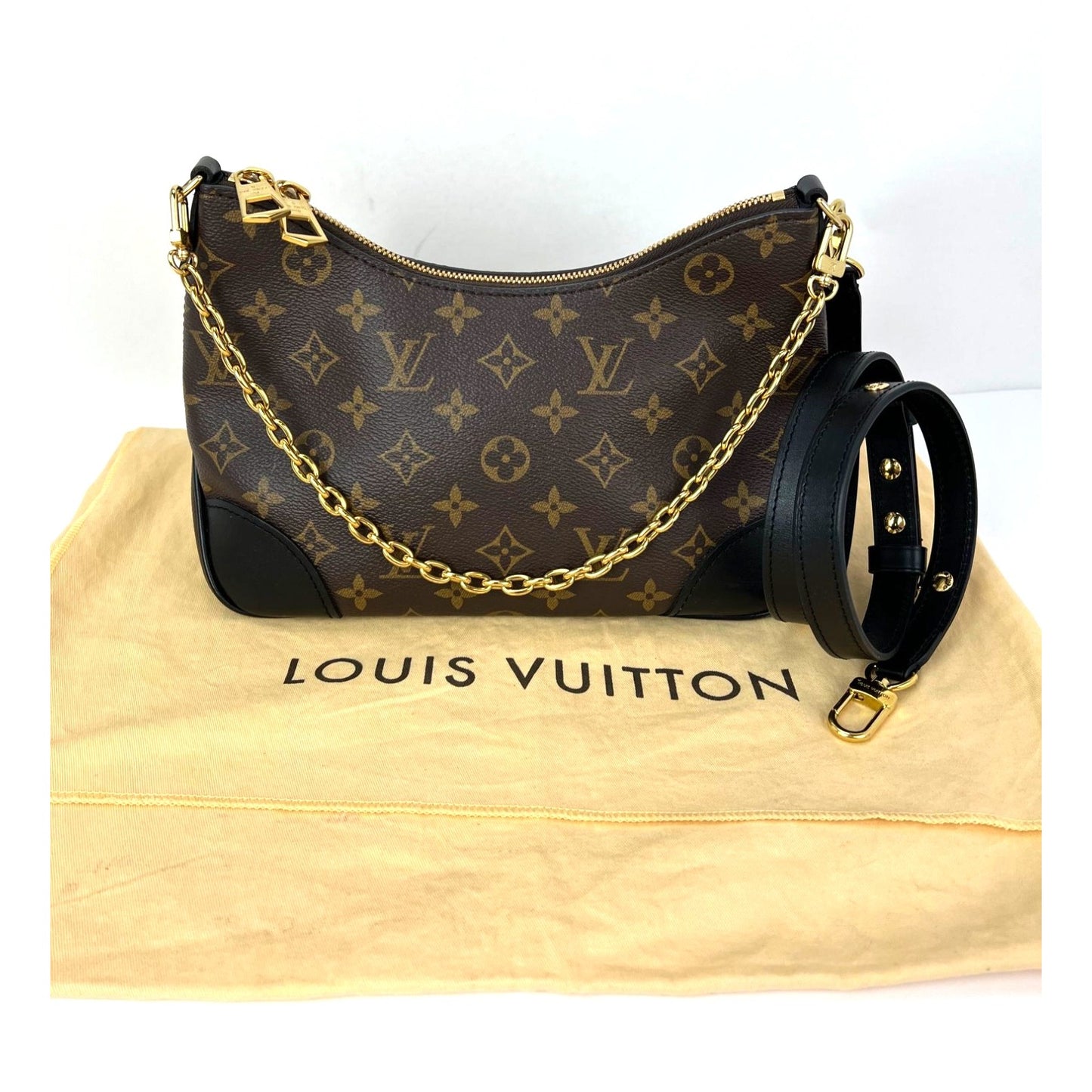
                  
                    Louis Vuitton Boulogne PM Noir Monogram Shoulder Crossbody Bag
                  
                