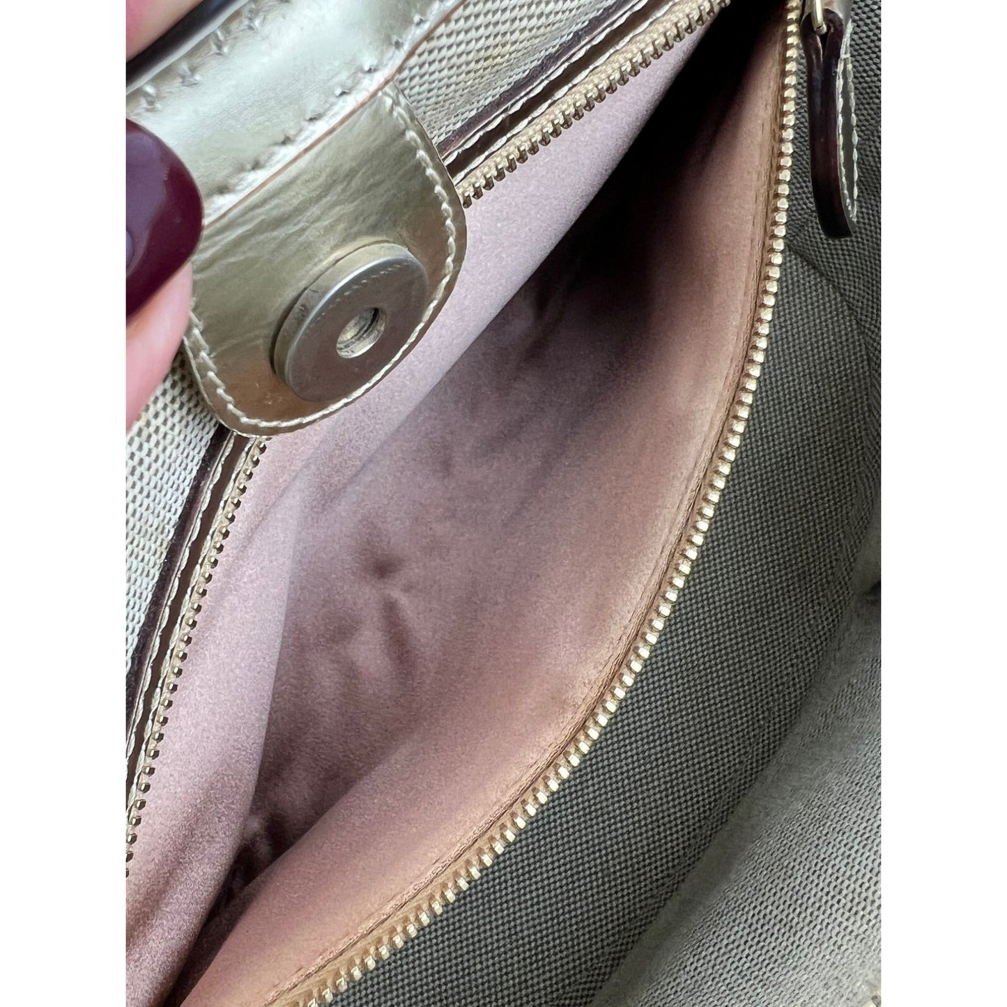 
                  
                    Christian Dior Metallic Oblique Gold Tote Bag
                  
                