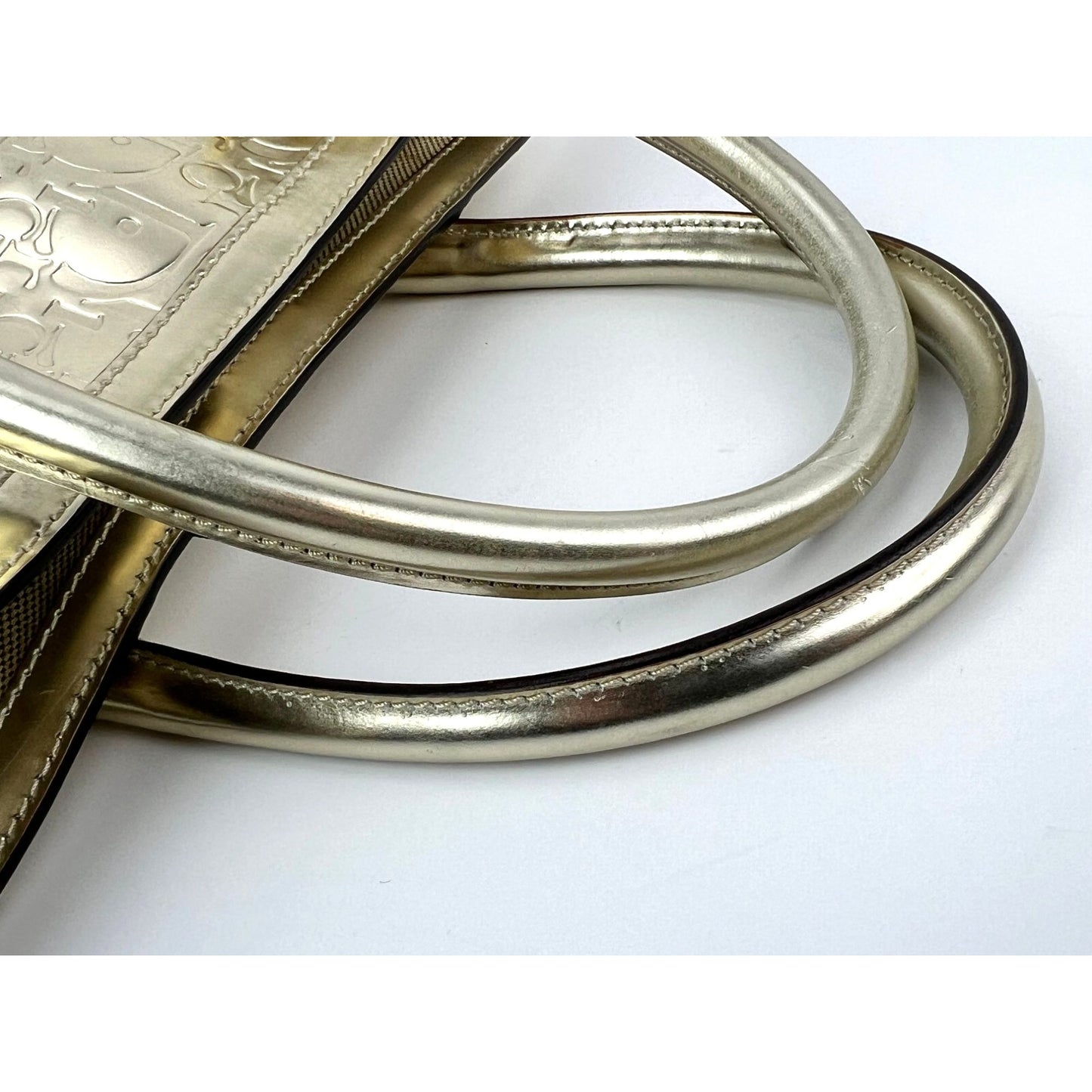 
                  
                    Christian Dior Metallic Oblique Gold Tote Bag
                  
                