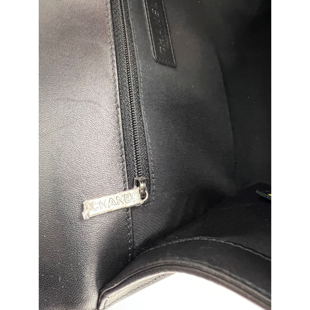 
                  
                    Chanel Lambskin Quilted Black New Medium Boy Flap Bag
                  
                