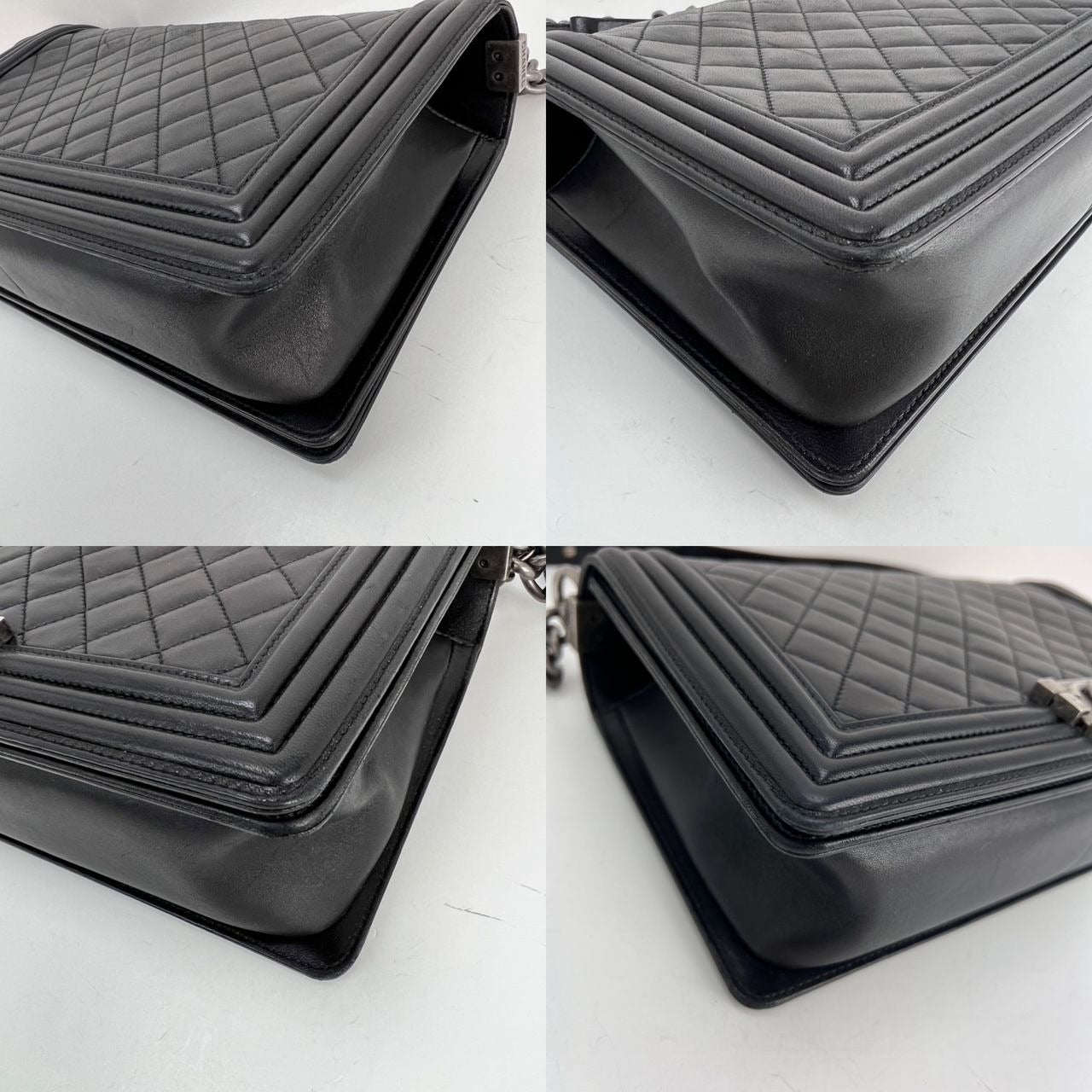 
                  
                    Chanel Lambskin Quilted Black New Medium Boy Flap Bag
                  
                