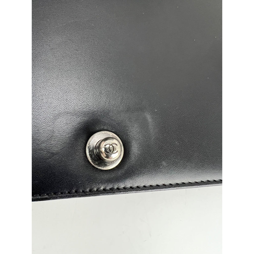 
                  
                    Chanel Lambskin Quilted Black New Medium Boy Flap Bag
                  
                