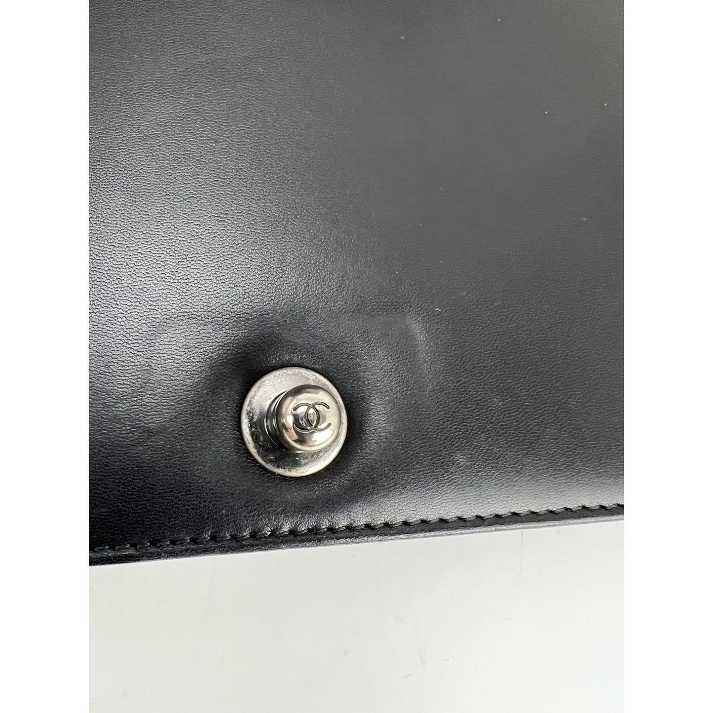 
                  
                    Chanel Lambskin Quilted Black New Medium Boy Flap Bag
                  
                