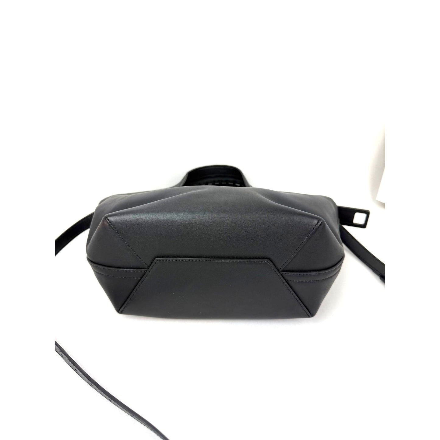 
                  
                    Balenciaga Calfskin Leather Megazip Black Shoulder Bag
                  
                