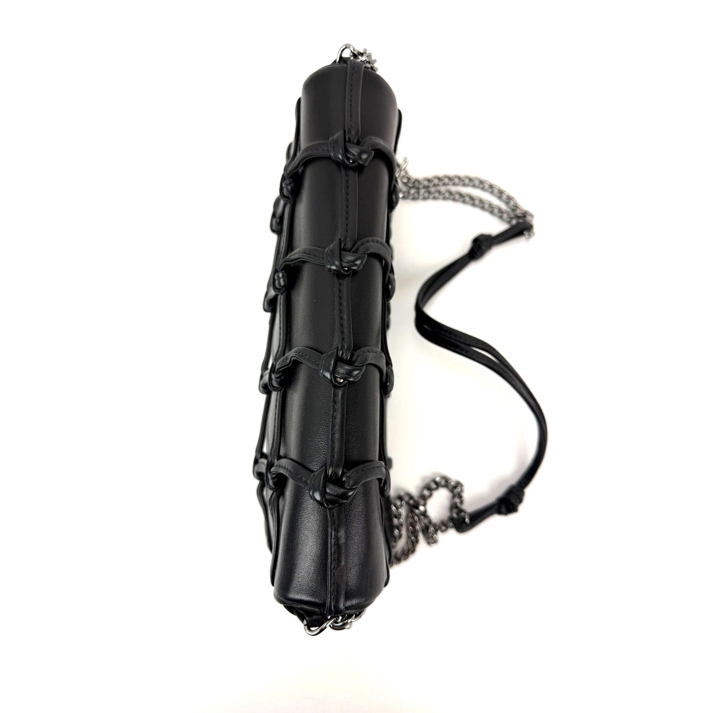 
                  
                    Chanel Lambskin Cruiser Quilted Knot Flap Shoulder Bag
                  
                