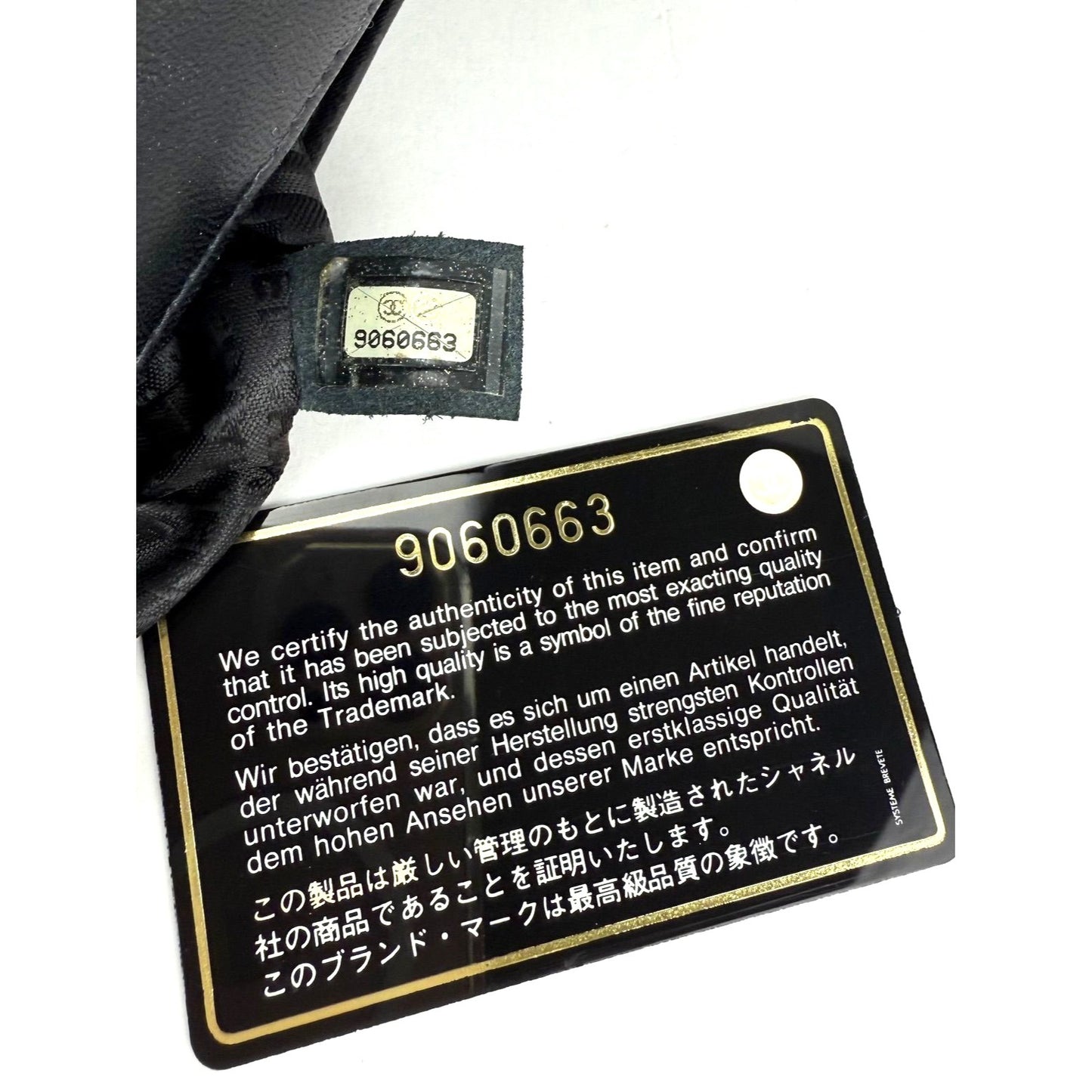 
                  
                    Chanel Lambskin Cruiser Quilted Knot Flap Shoulder Bag
                  
                