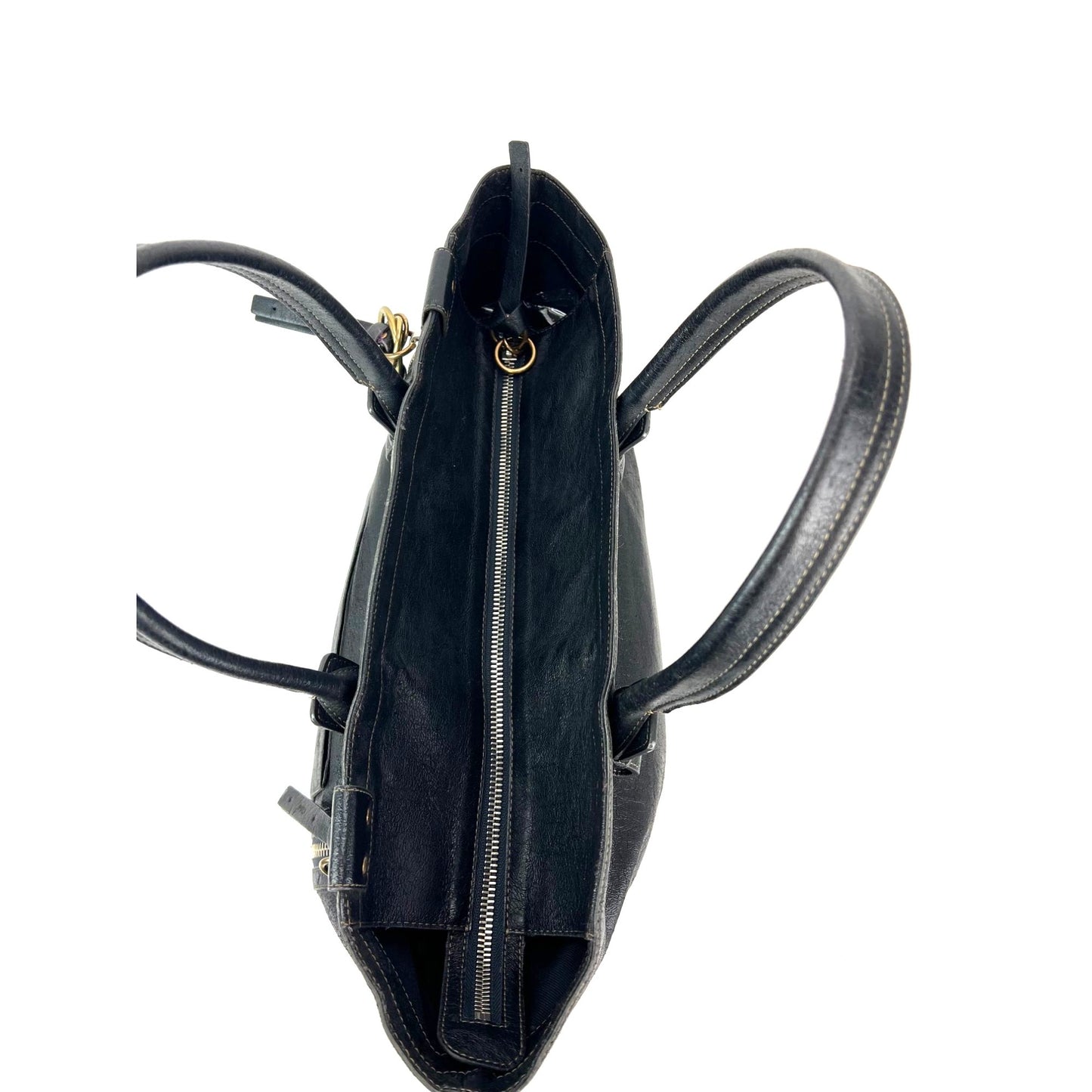 
                  
                    Chloe Eclipse Logo Embellished Black Leather Tote  EBAY LIVE
                  
                