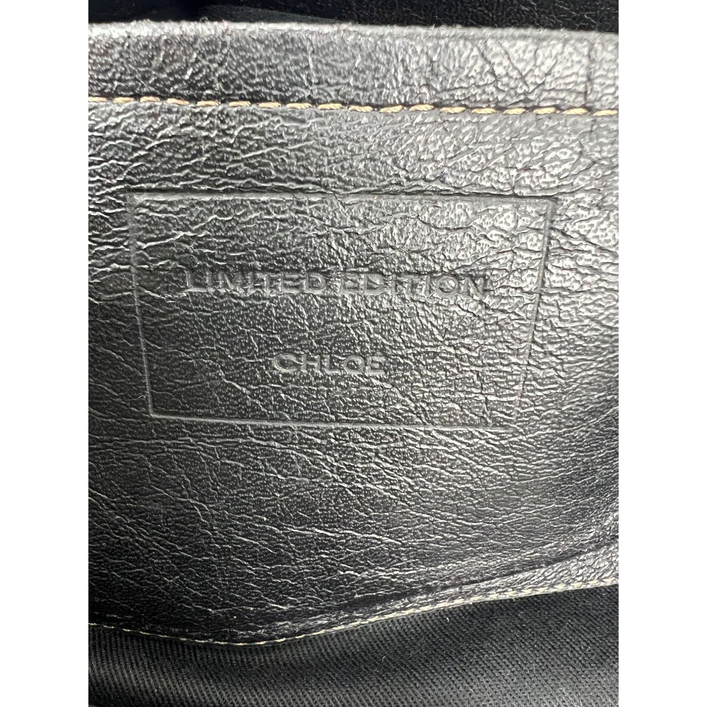 
                  
                    Chloe Eclipse Logo Embellished Black Leather Tote  EBAY LIVE
                  
                