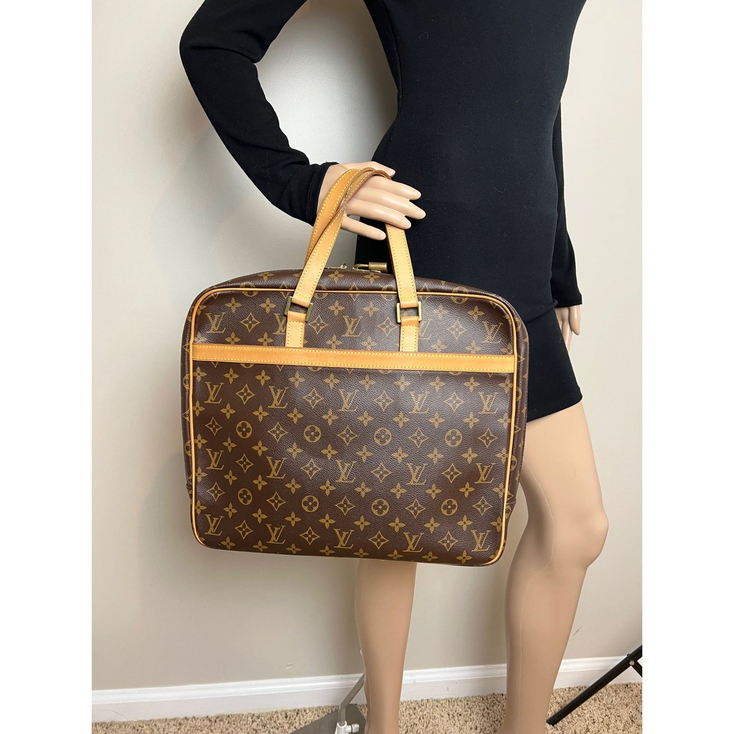 
                  
                    Louis Vuitton Porte Documents Pegase Monogram Briefcase Bag
                  
                